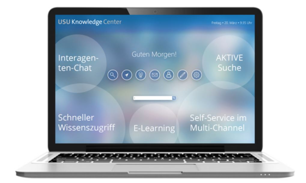 Knowledge-Center von USU Software gehört bereits zum Portal-Lösungsangebot (Bild: USU Software)