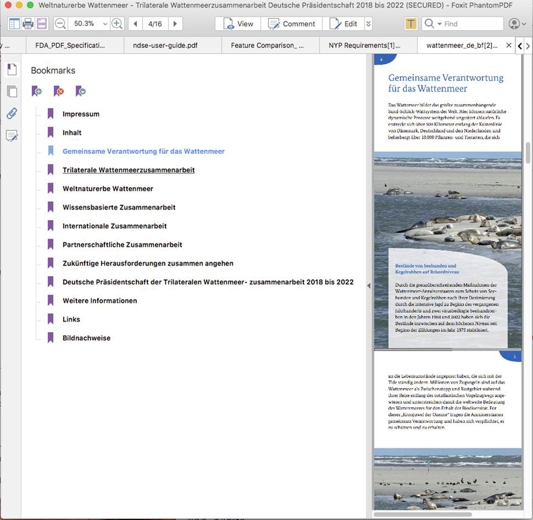 Erste Foxit-Software, um PDF-Dokumente mit dem Mac zu bearbeiten (Bild: Foxit Software)