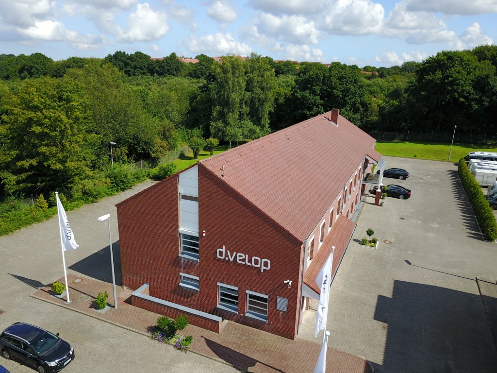 Im Bürogebäude der Kieler d.velop digital solutions werden aktuell 500 Quadratmeter neue Büroflächen geschaffen (Bild: d.velop)