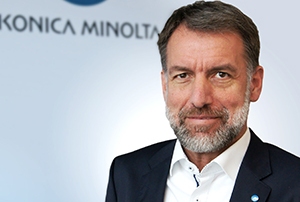 Joerg Hartmann ist neuer Geschäftsfüher für Konica Minolta Business Solutions in Deutschland und Österreich (Bild: Konica Minolta Business Solutions)