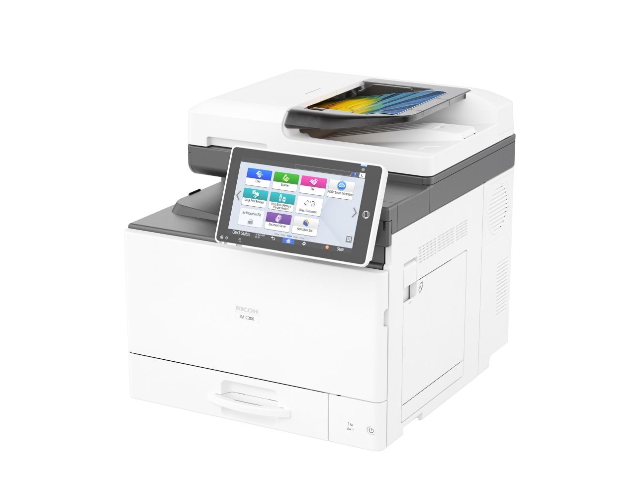A4-Multifunktionsdrucker ein Ricoh IM C300 (Bild: Ricoh)