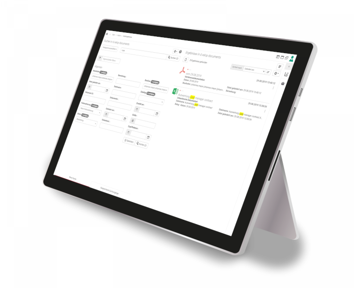 Dvelop mit DMS für Selbstständige und Kleinstunternehmen - ECMGUIDE