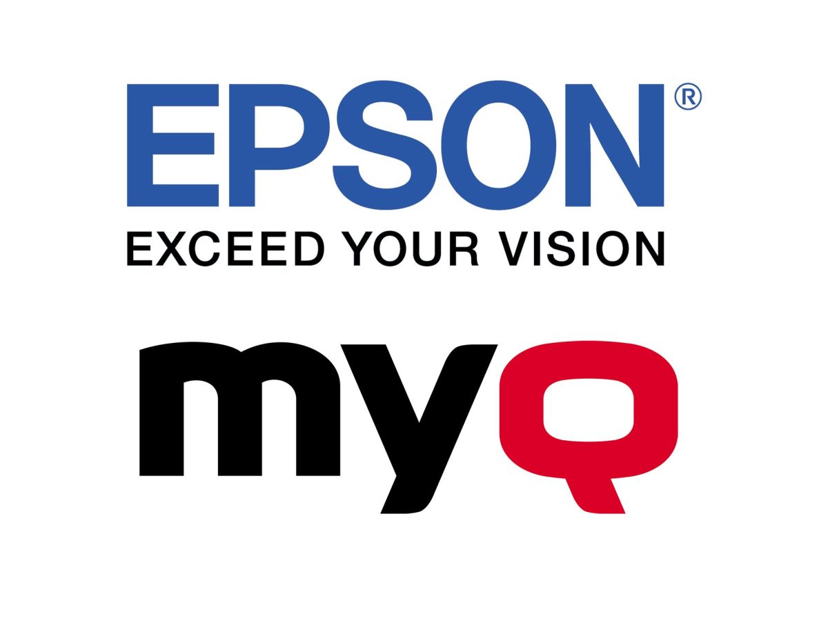 Im Rahmen einer weltweiten Kooperation unterstützt die MyQ-Druckmanagementsoftware ab sofort Druck- und Kopiersysteme von Epson. (Grafik: Epson)