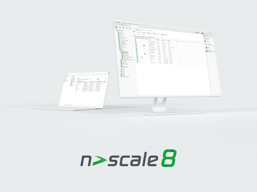nscale mit eigener Bedienoberfläche und vollständig integrierbar in Drittsysteme wie SAP (Bild: Ceyoniq)