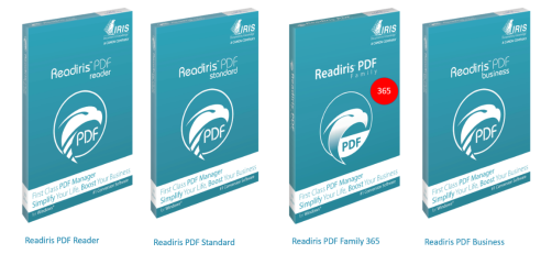 Mit Readiris PDF lassen sich PDF-Dokumente bearbeiten und verwalten (Bild: IRIS)