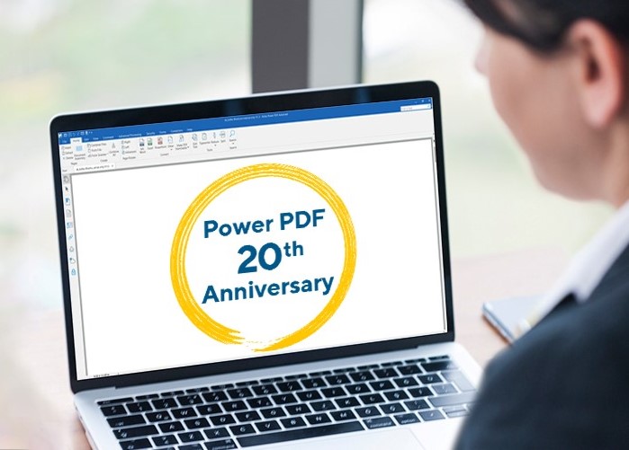 Der PDF-Editor von Kofax Power PDF feiert 20. Geburtstag (Bild: Kofax)