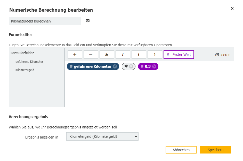 Formularfelder in DocuWare