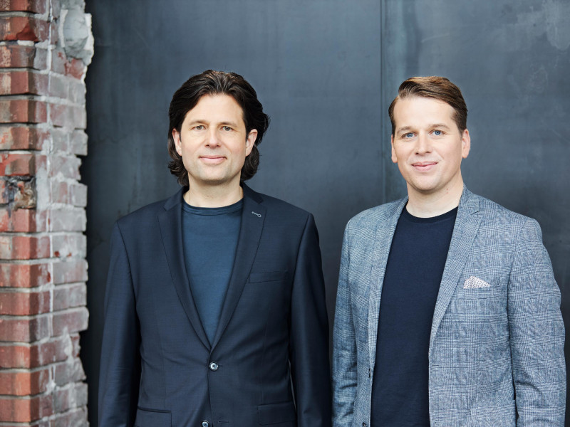 CEO-Duo von d.velop: Rainer Hehmann (li.) und Sebastian Evers