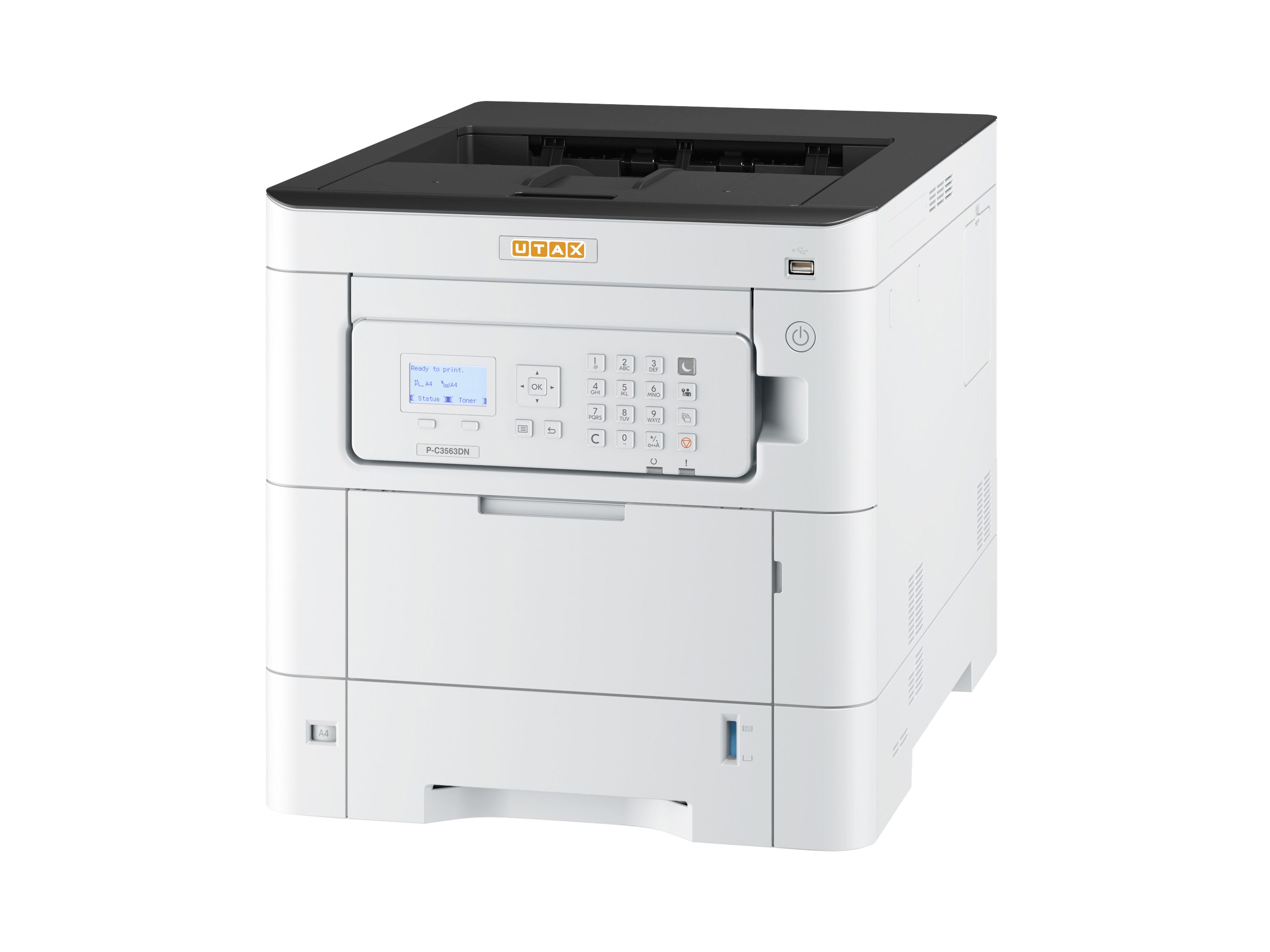 Der P-C3563DN ist einer von drei neuen DIN-A-4-Farb-Druckern von UTAX (Bild: UTAX)