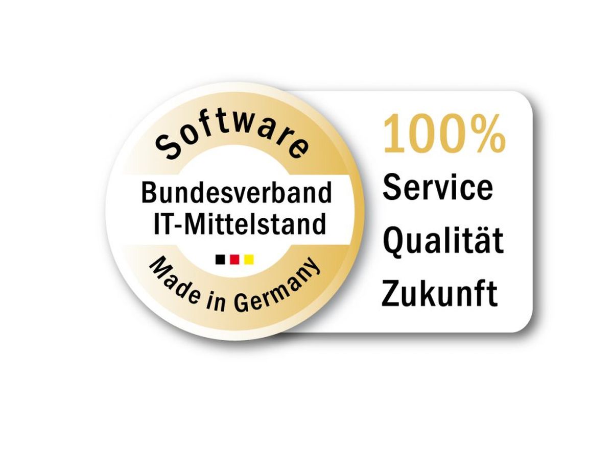 Siegel »Software Made in Germany« (Grafik: BITMi e.V.)