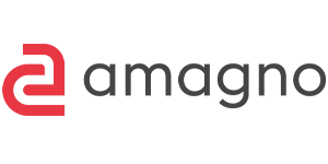 Amagno Logo weiß