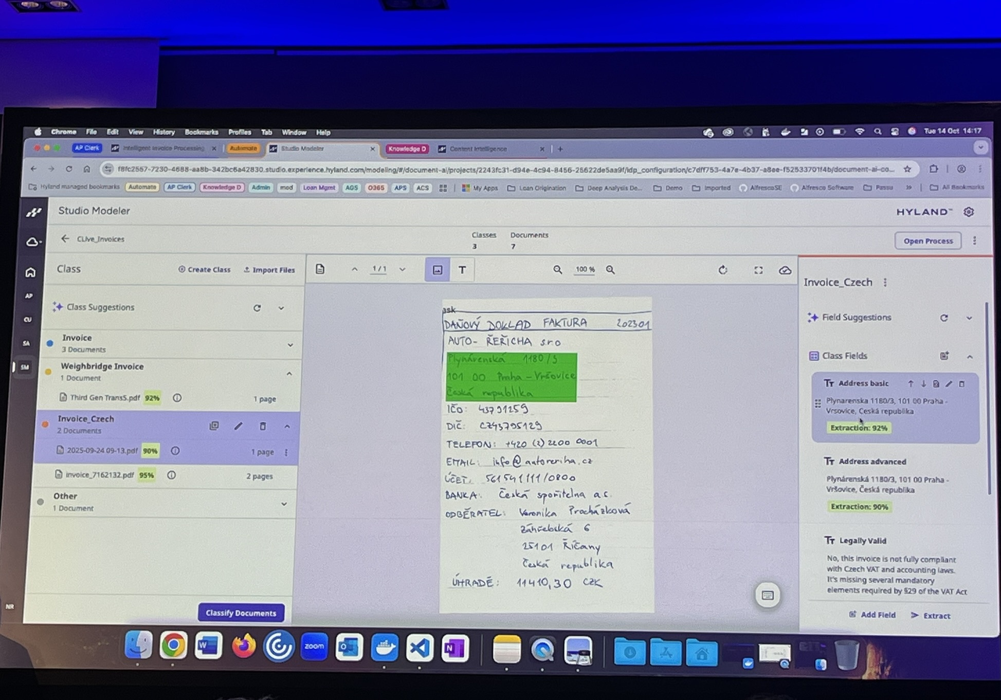 Hyland Handschrifterkennung
