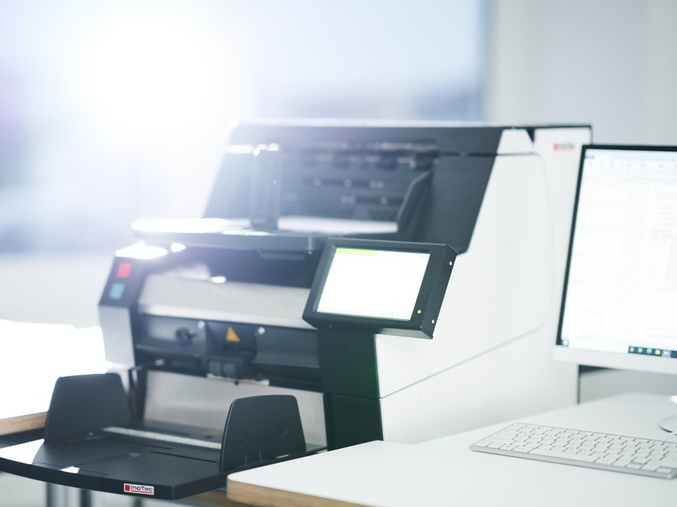 Produktionsscanner SCAMAX 6x1 von InoTec