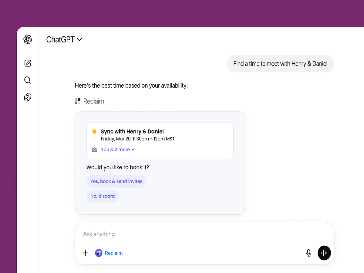 In ChatGPT Termine planen und verwalten Bild: Dropbox