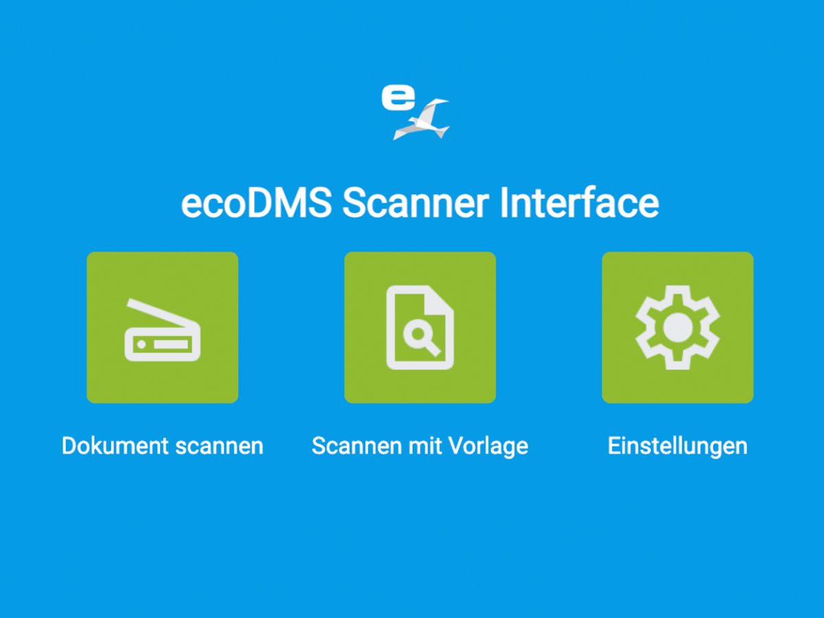 Interface von Epson-Scannern für ecoDMS (Bild: ecoDMS)