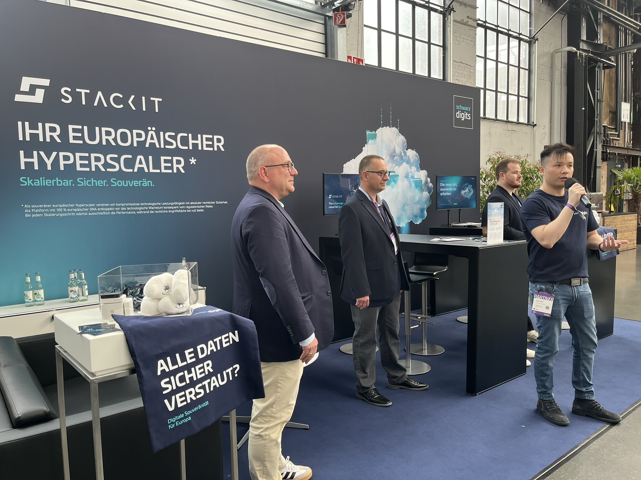 STACK IT ist einer von drei Cloud-Partnern (Bild: A.Stadler)
