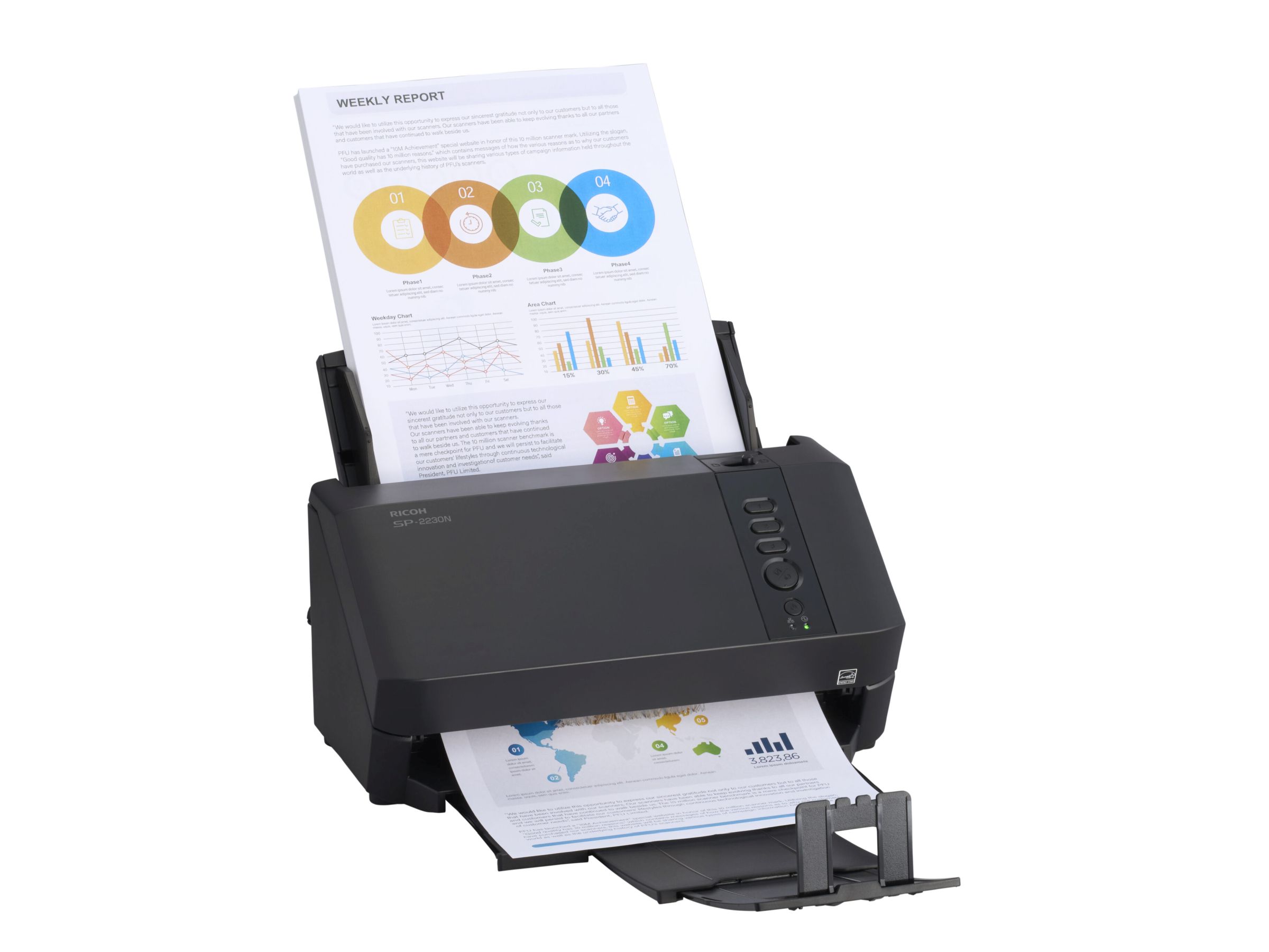 Dokumentenscanner Ricoh SP-2230N (Bild: Ricoh)