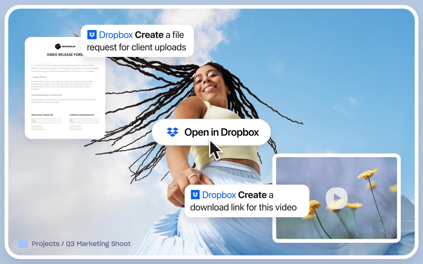 ChatGPT erhält kontrollierten Zugriff auf Dropbox-Inhalte (Bild: Dropbox)