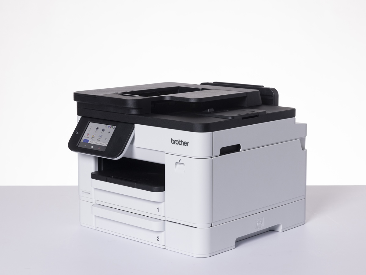 Der MFC-J5110DW hat zwei Papierkassetten für jeweils 250 Blatt