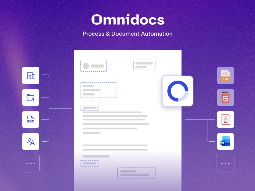 Prozess- und Dokumentenautomation mit Omnidocs (Bild: Omnidocs)