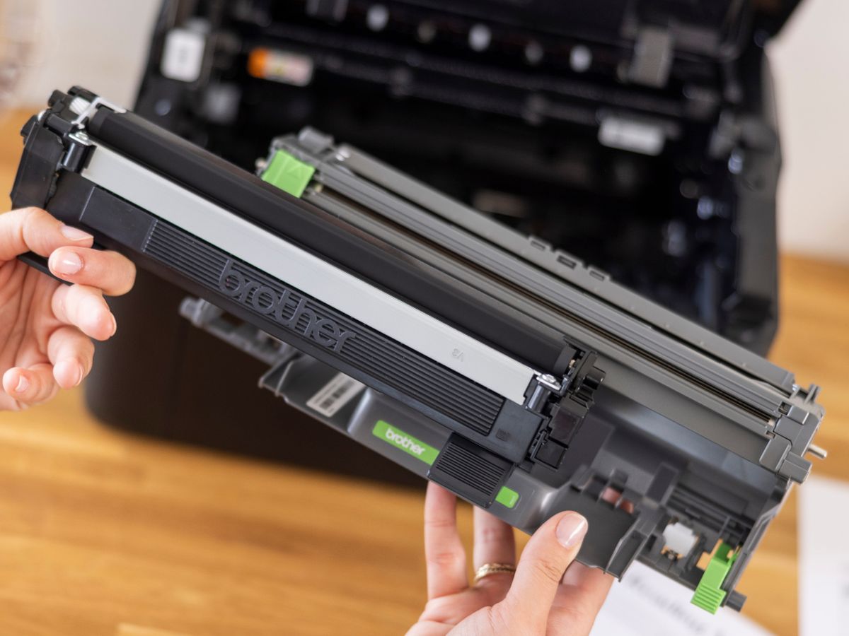 Trommeleinheit eines Laserdruckers (Foto: Brother)
